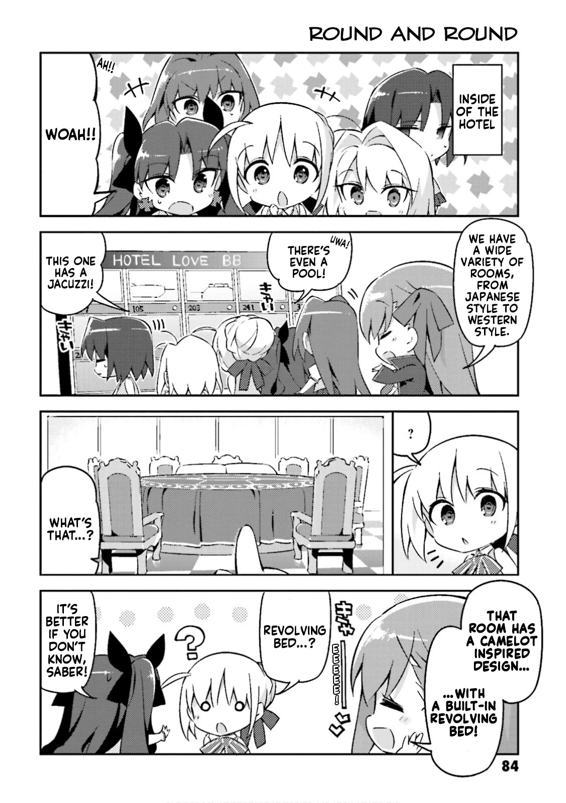 Type-Moon Gakuen - Chibi Chuki! Chapter 21 page 8 - Chapter 21: 21st Period: The Secret of Mikazuki island