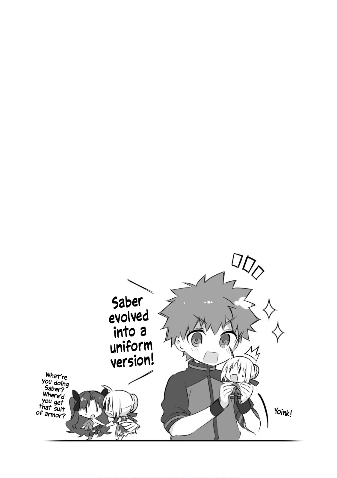 Type-Moon Gakuen - Chibi Chuki! Chapter 22.8 page 10 - Chapter 22.8: Capsule Servant