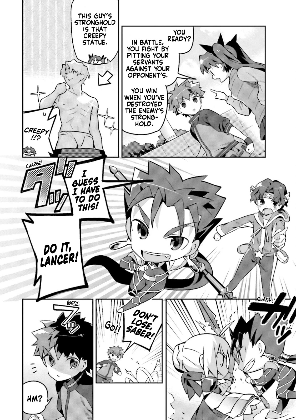 Type-Moon Gakuen - Chibi Chuki! Chapter 22.8 page 4 - Chapter 22.8: Capsule Servant