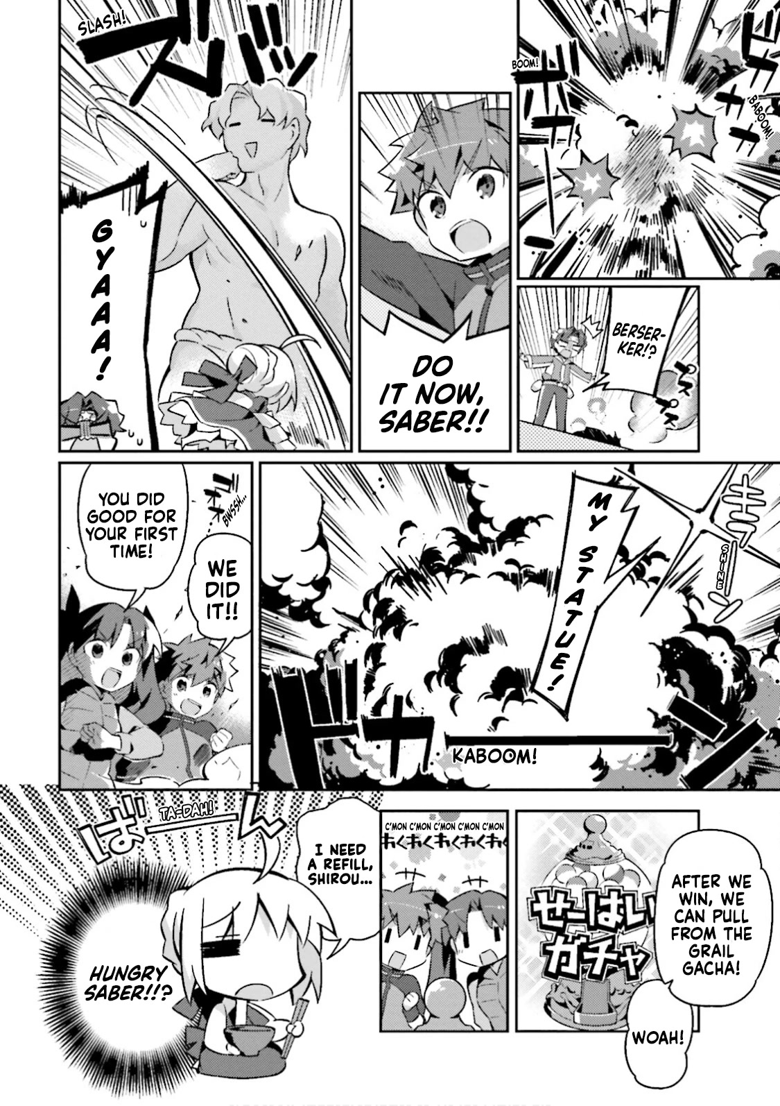 Type-Moon Gakuen - Chibi Chuki! Chapter 22.8 page 8 - Chapter 22.8: Capsule Servant