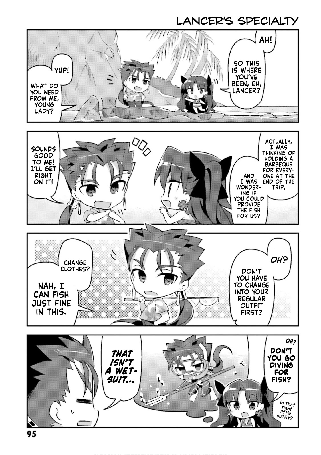 Type-Moon Gakuen - Chibi Chuki! Chapter 22 page 7 - Chapter 22: 22nd Period: Type-Moon Summer, Academy Summer