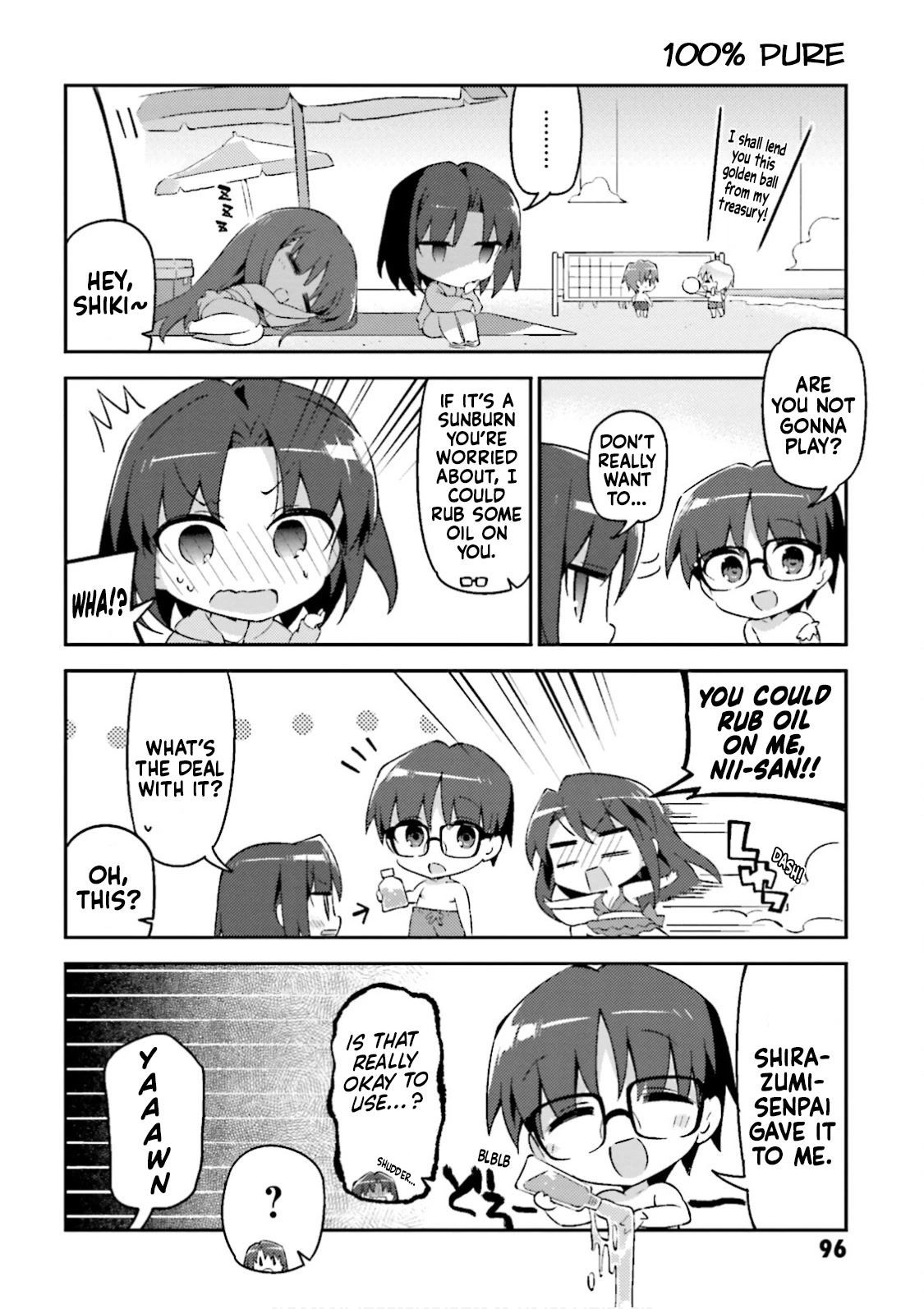 Type-Moon Gakuen - Chibi Chuki! Chapter 22 page 8 - Chapter 22: 22nd Period: Type-Moon Summer, Academy Summer