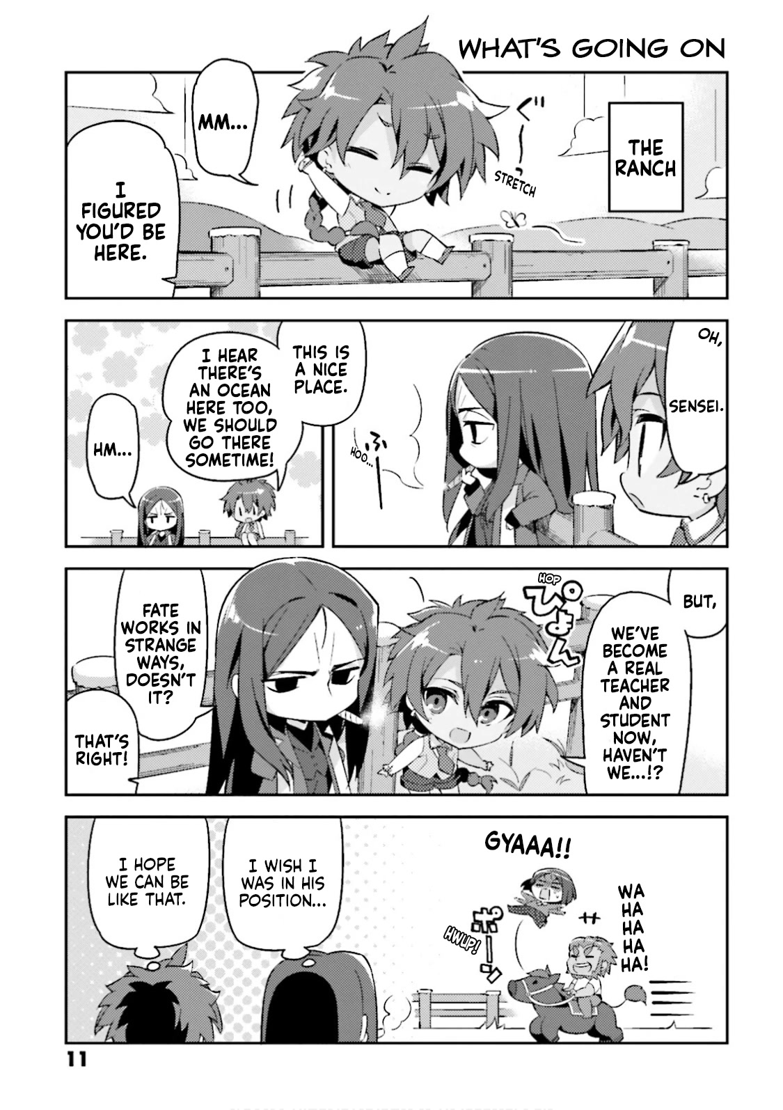 Type-Moon Gakuen - Chibi Chuki! Chapter 23 page 11 - Chapter 23: 23rd Period: Bespectacled Kouhai