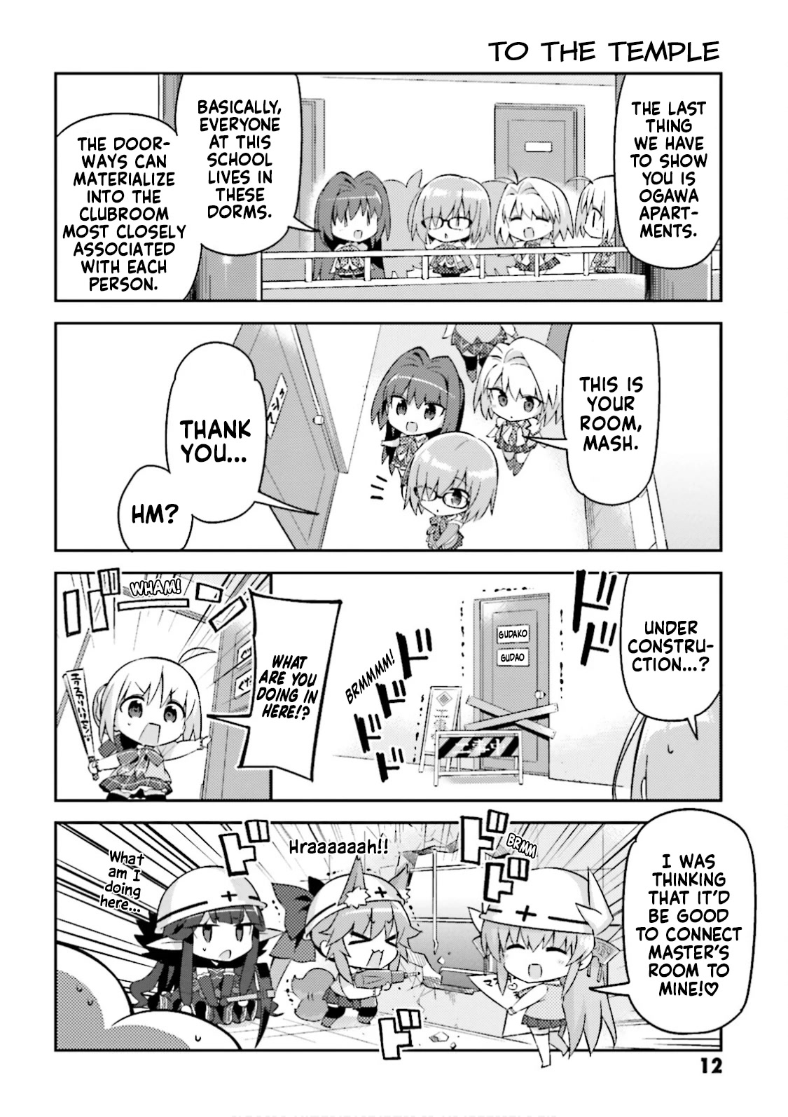 Type-Moon Gakuen - Chibi Chuki! Chapter 23 page 12 - Chapter 23: 23rd Period: Bespectacled Kouhai