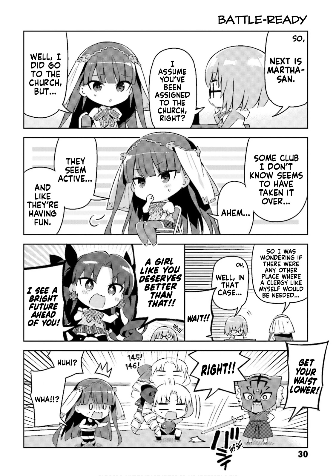 Type-Moon Gakuen - Chibi Chuki! Chapter 25 page 10 - Chapter 25: 25th Period: Hello! Work!