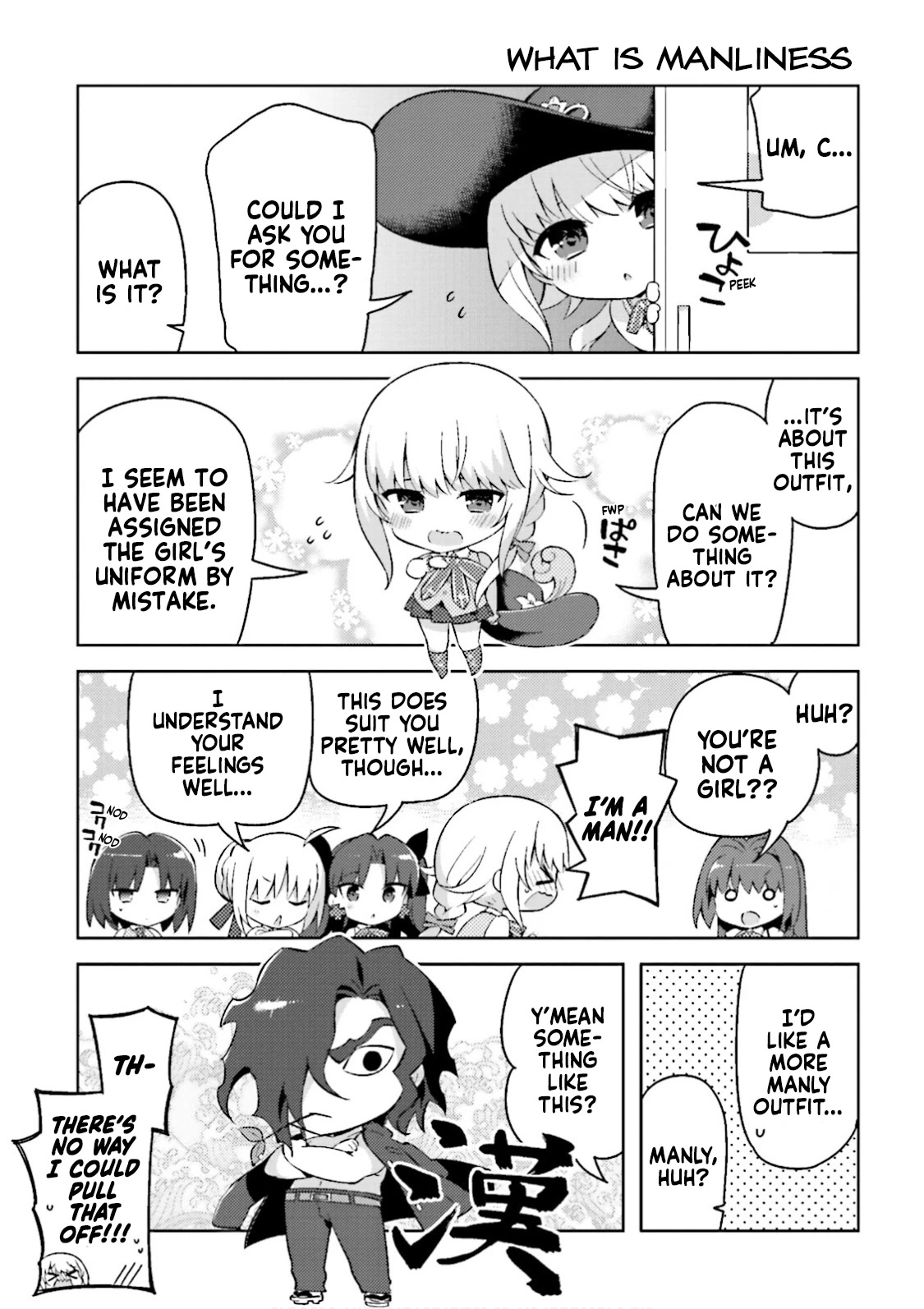 Type-Moon Gakuen - Chibi Chuki! Chapter 25 page 9 - Chapter 25: 25th Period: Hello! Work!