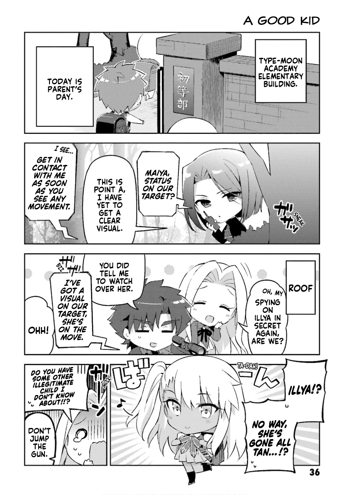 Type-Moon Gakuen - Chibi Chuki! Chapter 26 page 2 - Chapter 26: 26th Period: F/GO Also Increased the Amount of Child Characters