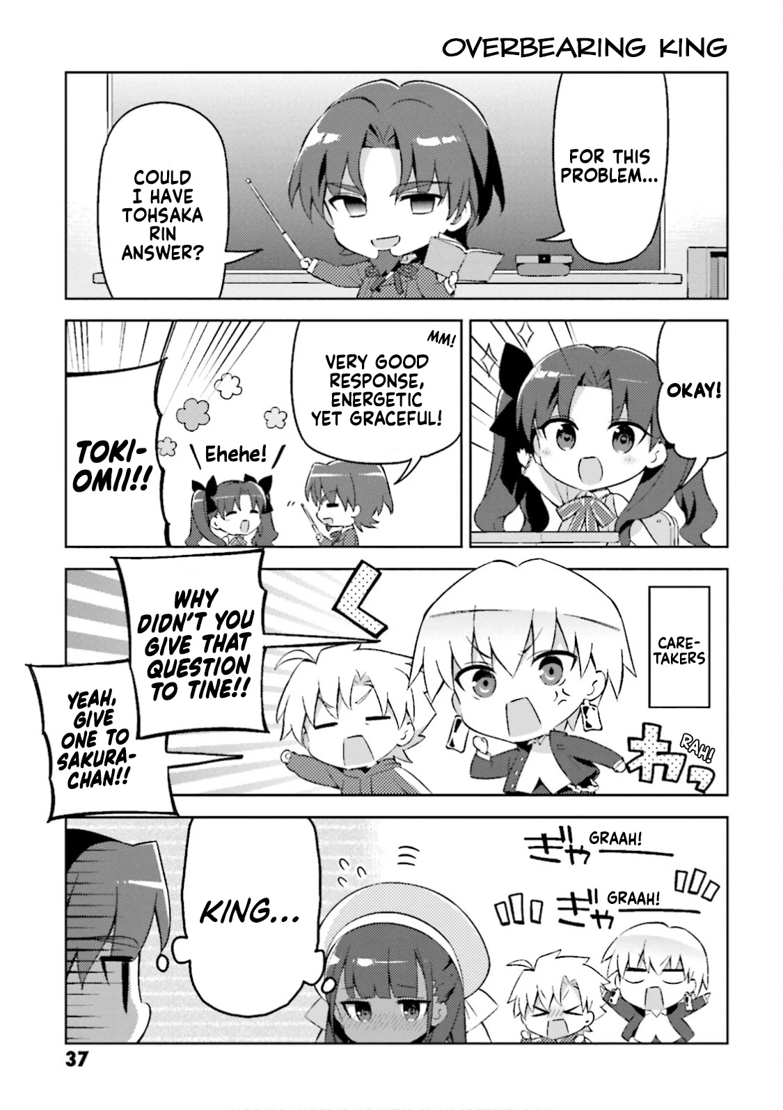 Type-Moon Gakuen - Chibi Chuki! Chapter 26 page 3 - Chapter 26: 26th Period: F/GO Also Increased the Amount of Child Characters