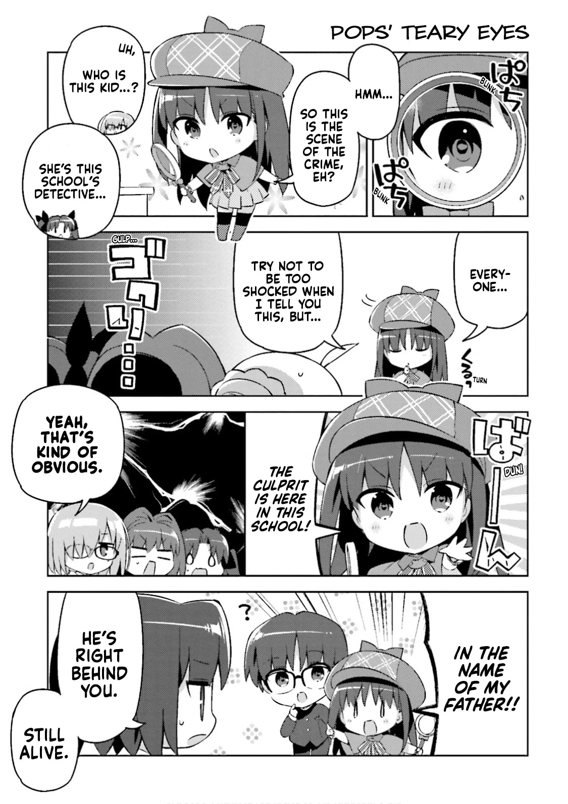 Type-Moon Gakuen - Chibi Chuki! Chapter 27 page 3 - Chapter 27: 27th Period: Sweet, White and Round