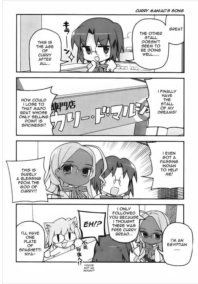 Type-Moon Gakuen - Chibi Chuki! Chapter 3 page 10 - Chapter 3: Eat to Live, Don’t Live to Eat