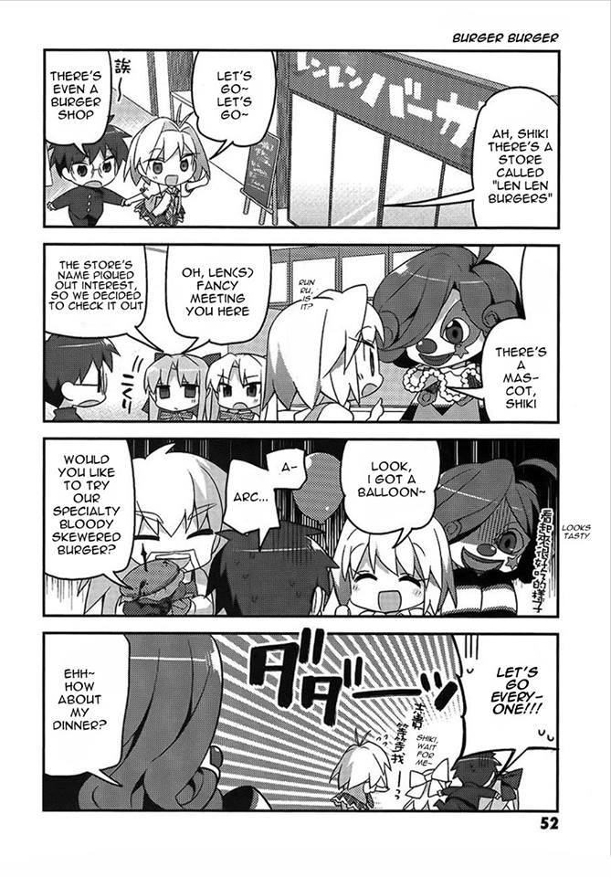 Type-Moon Gakuen - Chibi Chuki! Chapter 3 page 12 - Chapter 3: Eat to Live, Don’t Live to Eat