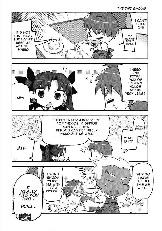 Type-Moon Gakuen - Chibi Chuki! Chapter 3 page 15 - Chapter 3: Eat to Live, Don’t Live to Eat