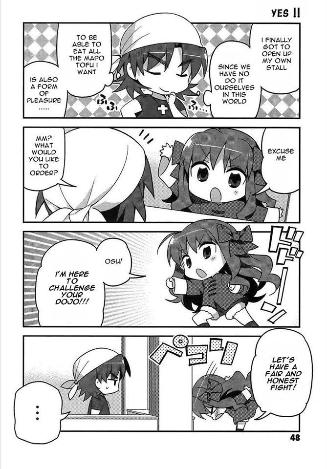 Type-Moon Gakuen - Chibi Chuki! Chapter 3 page 8 - Chapter 3: Eat to Live, Don’t Live to Eat