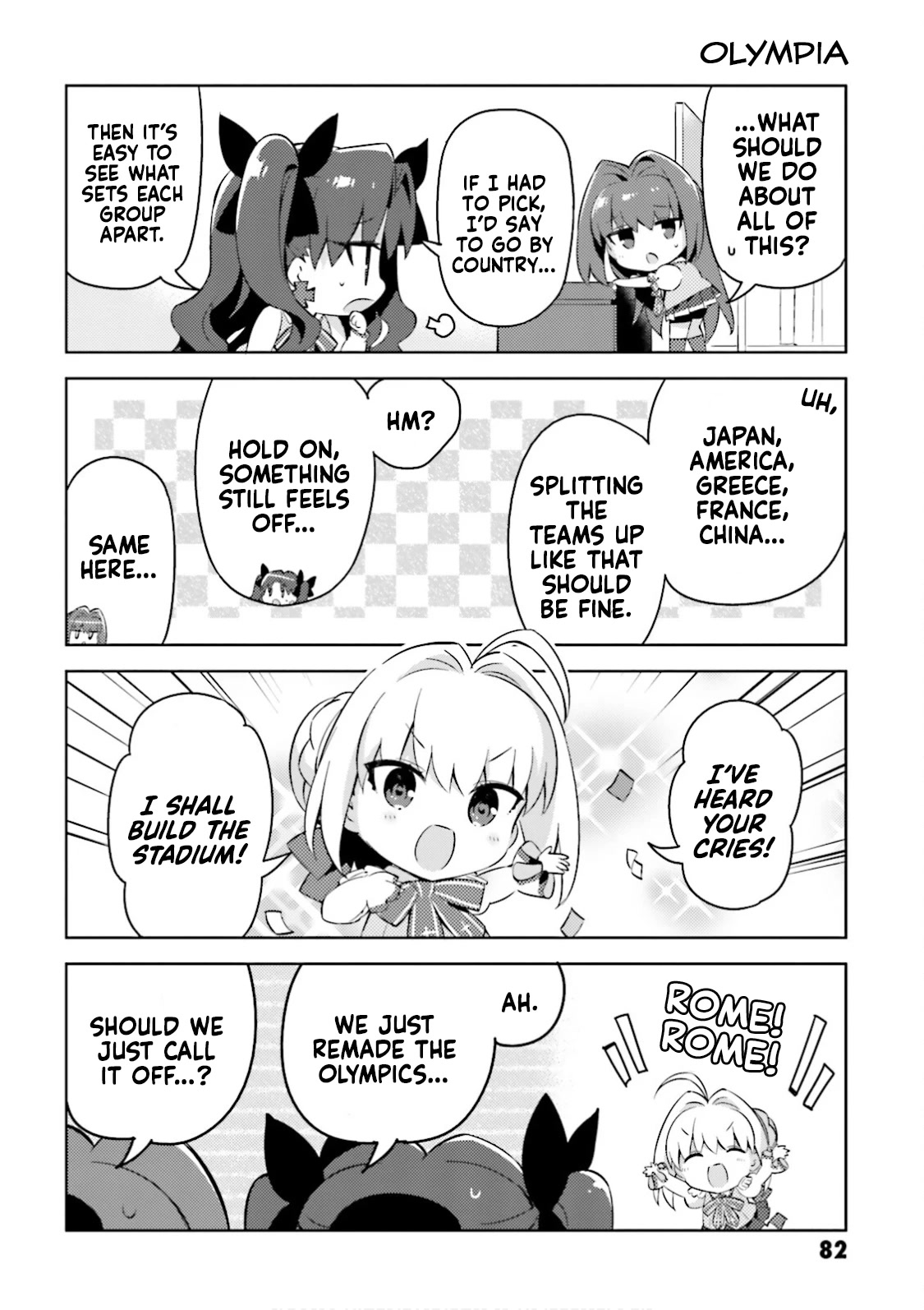 Type-Moon Gakuen - Chibi Chuki! Chapter 30 page 12 - Chapter 30: 30th Period: Red and White etc.