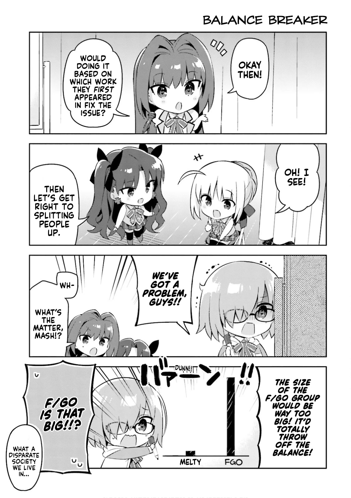 Type-Moon Gakuen - Chibi Chuki! Chapter 30 page 5 - Chapter 30: 30th Period: Red and White etc.