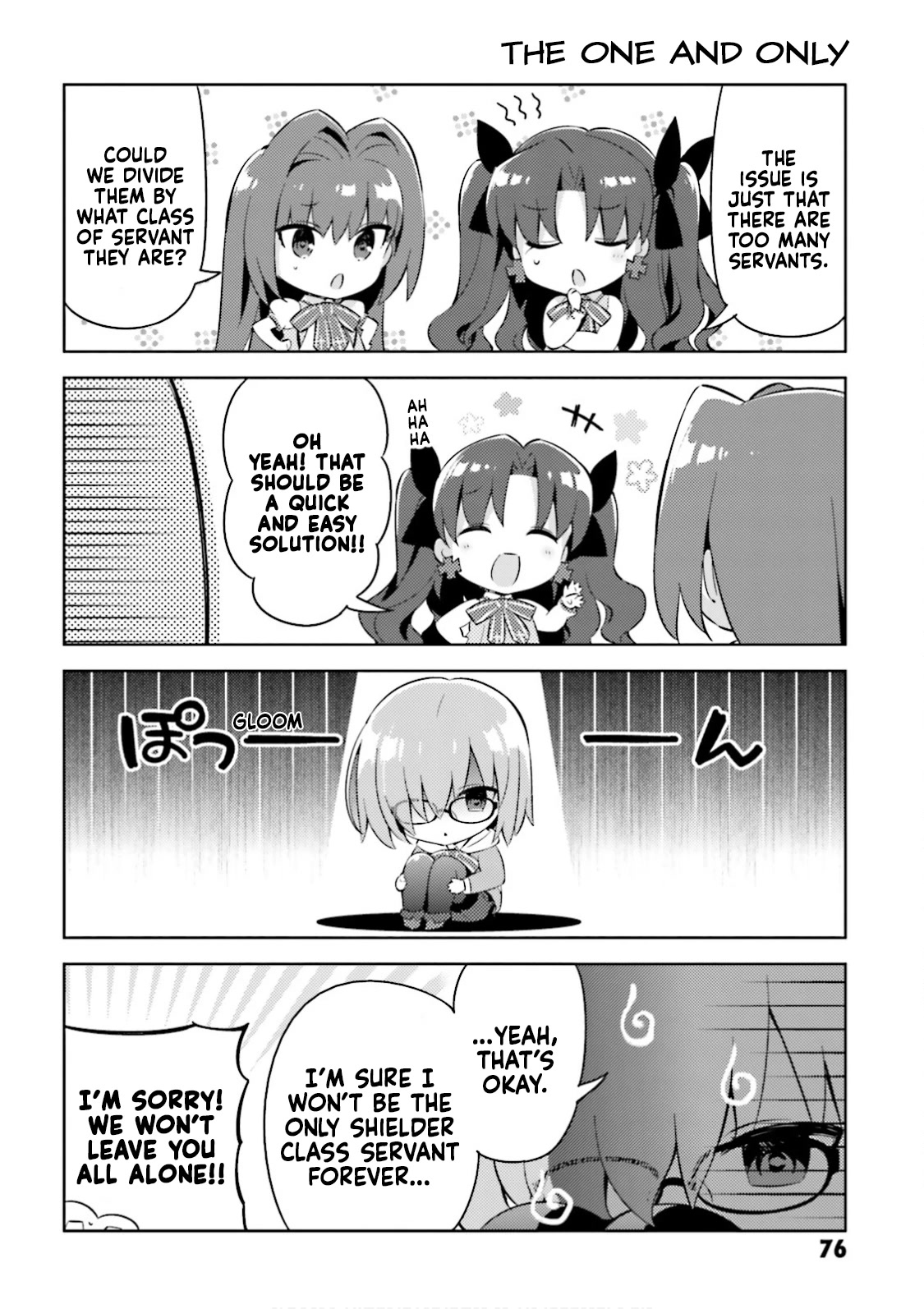 Type-Moon Gakuen - Chibi Chuki! Chapter 30 page 6 - Chapter 30: 30th Period: Red and White etc.