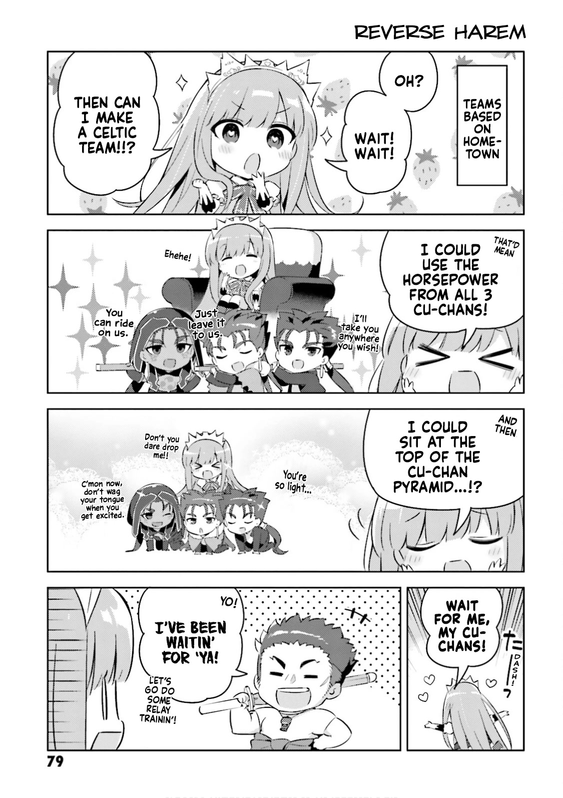 Type-Moon Gakuen - Chibi Chuki! Chapter 30 page 9 - Chapter 30: 30th Period: Red and White etc.
