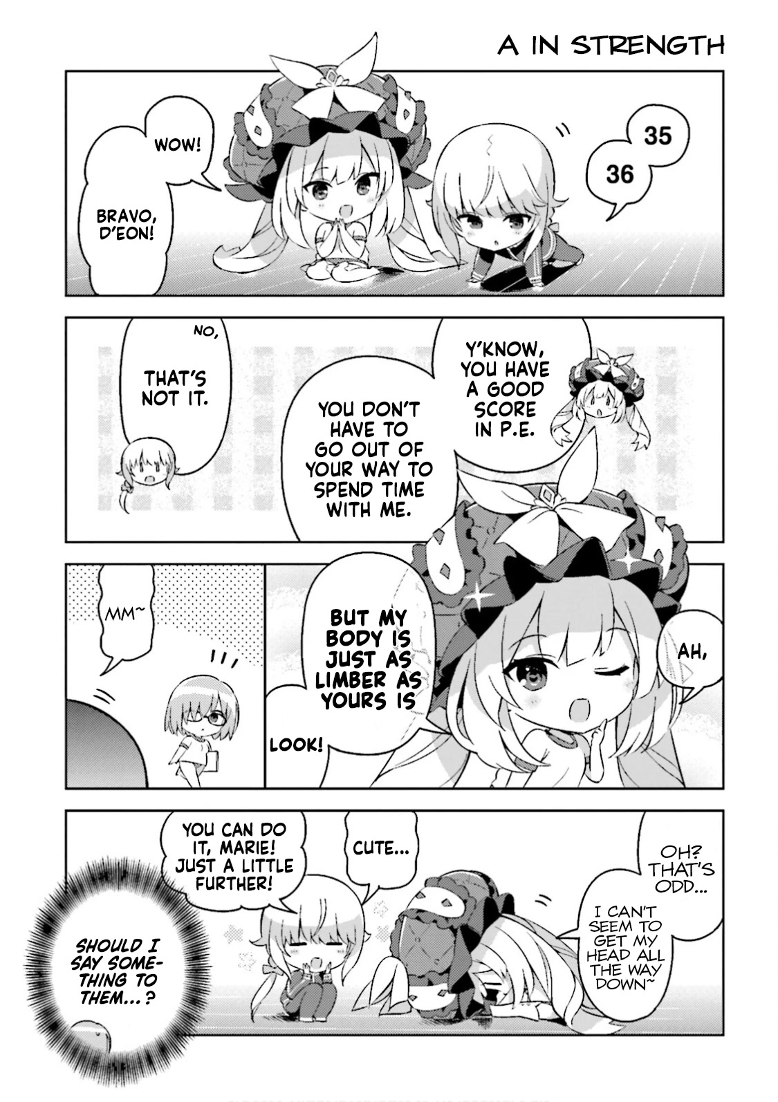 Type-Moon Gakuen - Chibi Chuki! Chapter 31 page 3 - Chapter 31: 31st Period: Physical Fitness Month