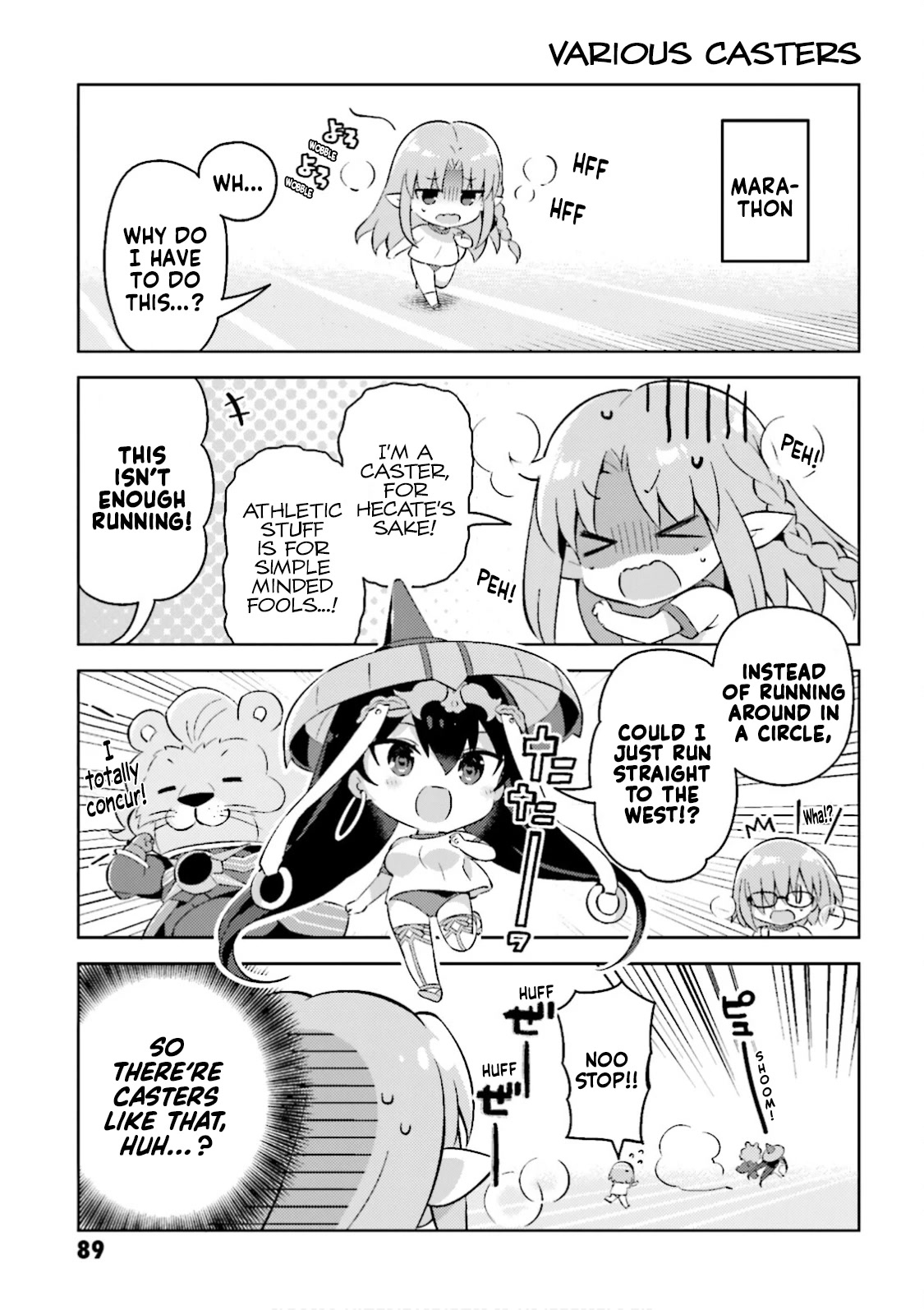 Type-Moon Gakuen - Chibi Chuki! Chapter 31 page 5 - Chapter 31: 31st Period: Physical Fitness Month