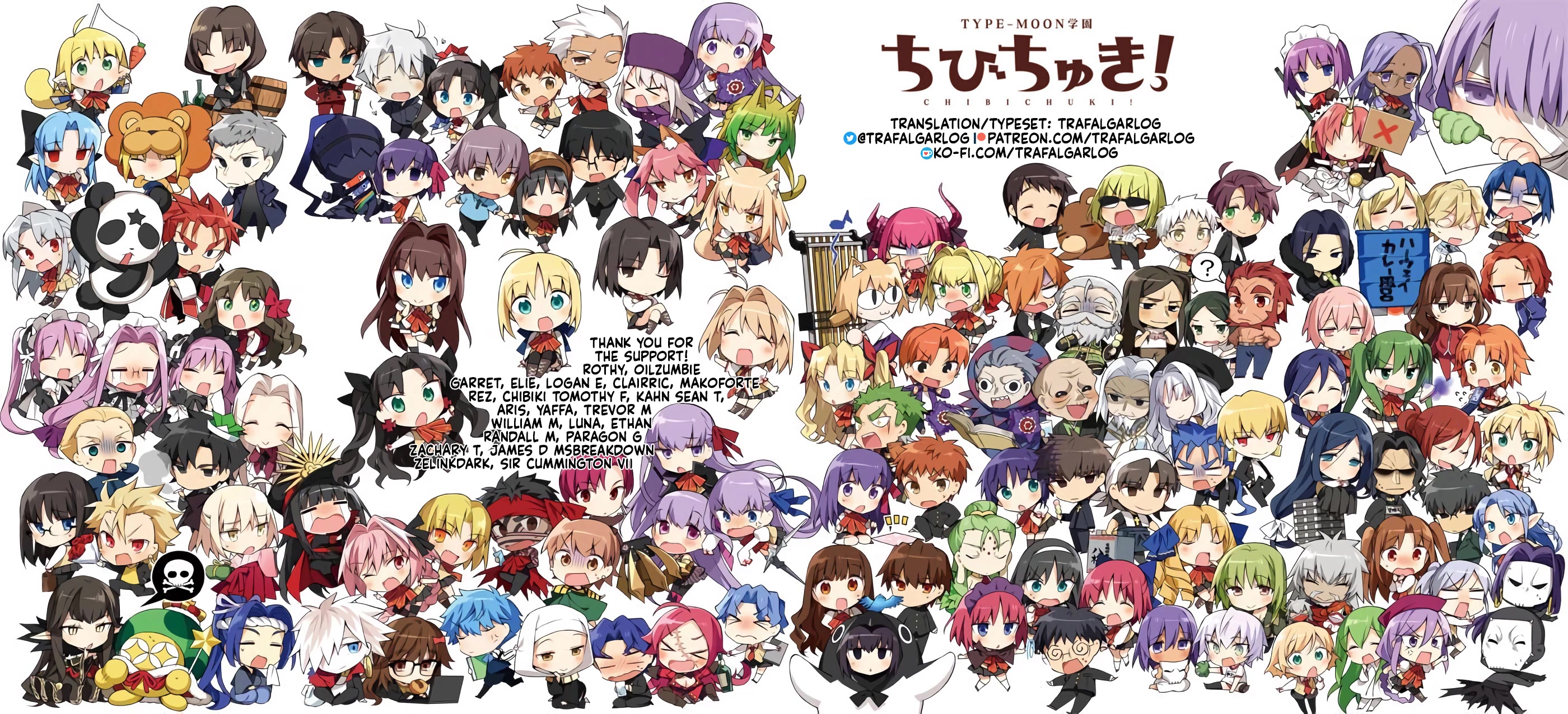 Type-Moon Gakuen - Chibi Chuki! Chapter 32 page 12 - Chapter 32: 32nd Period: Sports Day Begins!