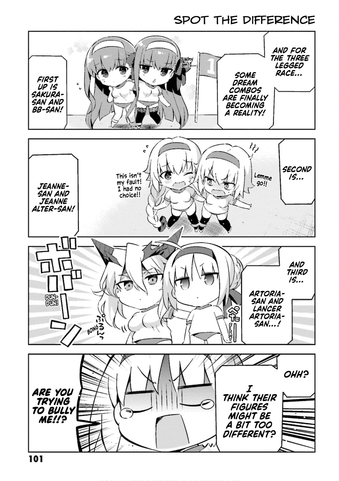 Type-Moon Gakuen - Chibi Chuki! Chapter 32 page 7 - Chapter 32: 32nd Period: Sports Day Begins!