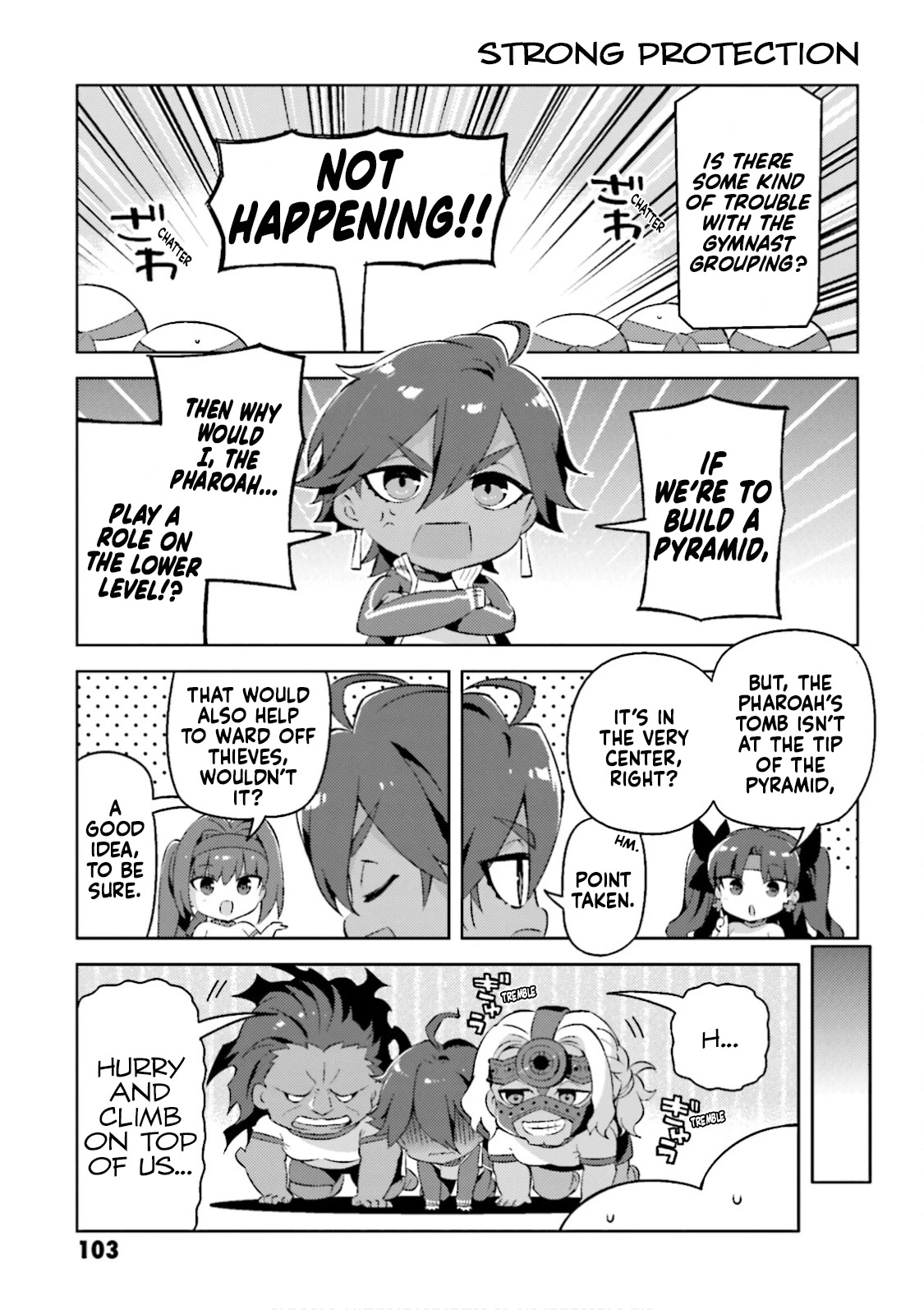 Type-Moon Gakuen - Chibi Chuki! Chapter 32 page 9 - Chapter 32: 32nd Period: Sports Day Begins!