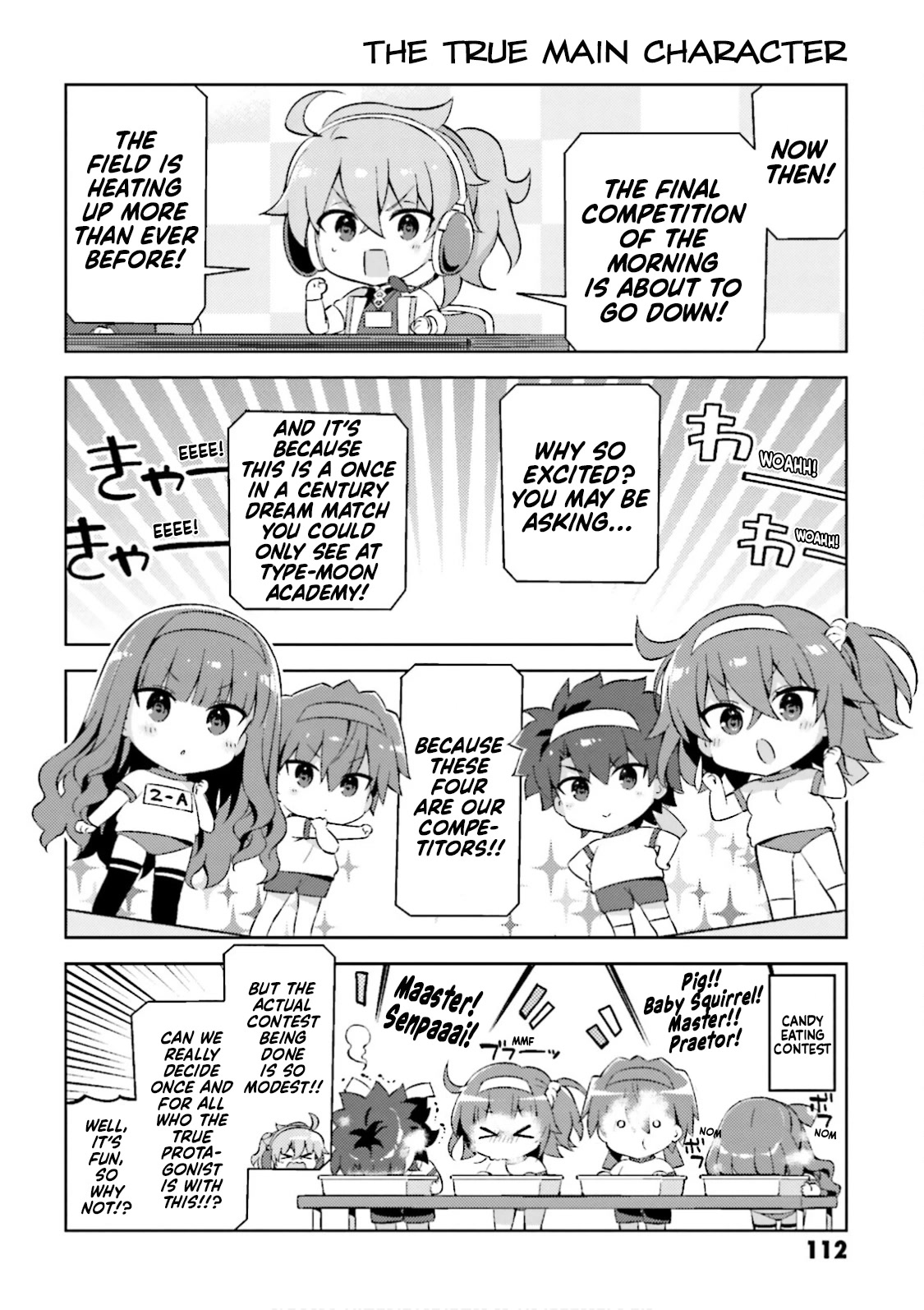 Type-Moon Gakuen - Chibi Chuki! Chapter 33 page 6 - Chapter 33: 33rd Period: Sports Day (Part 2)