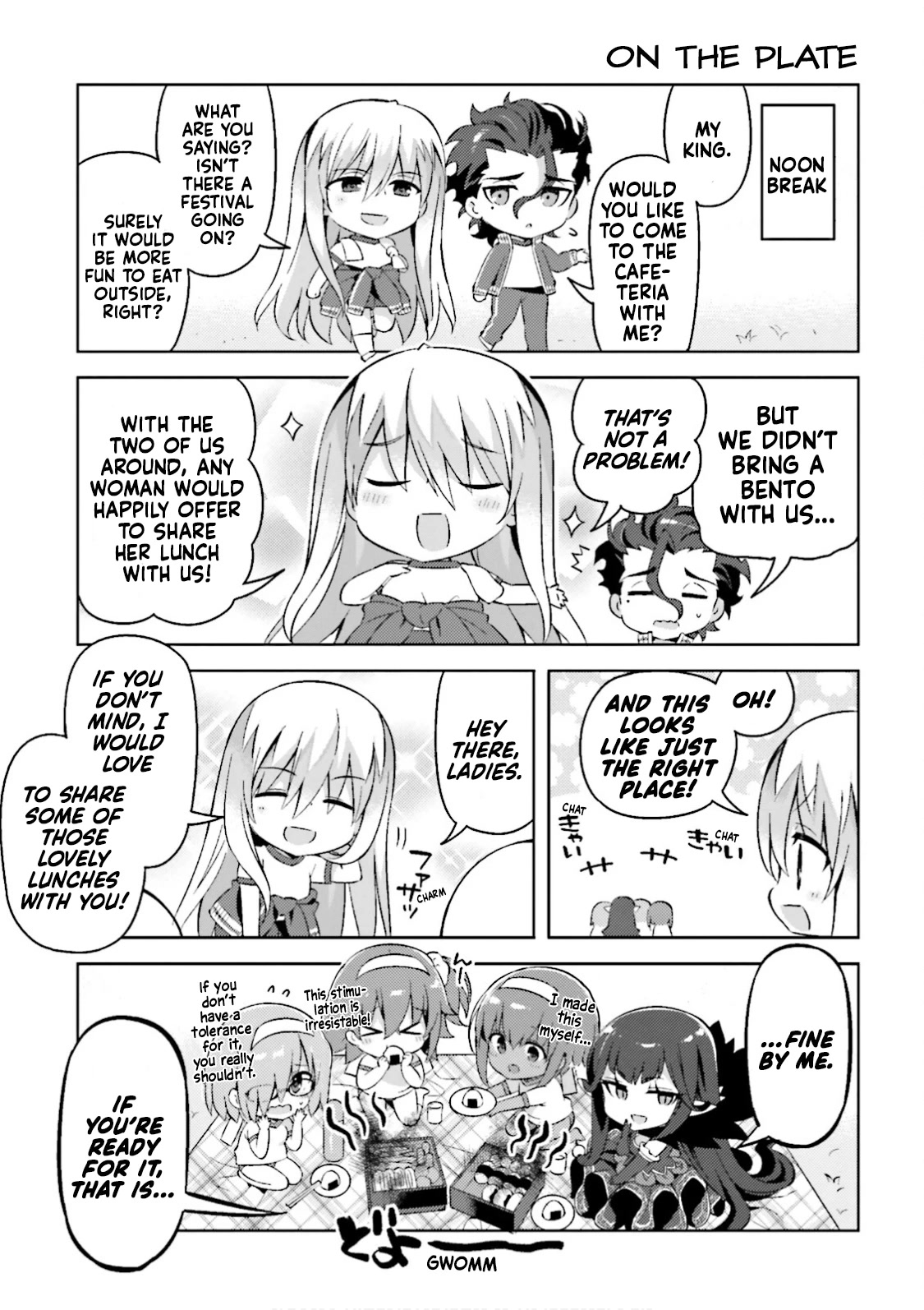Type-Moon Gakuen - Chibi Chuki! Chapter 33 page 7 - Chapter 33: 33rd Period: Sports Day (Part 2)