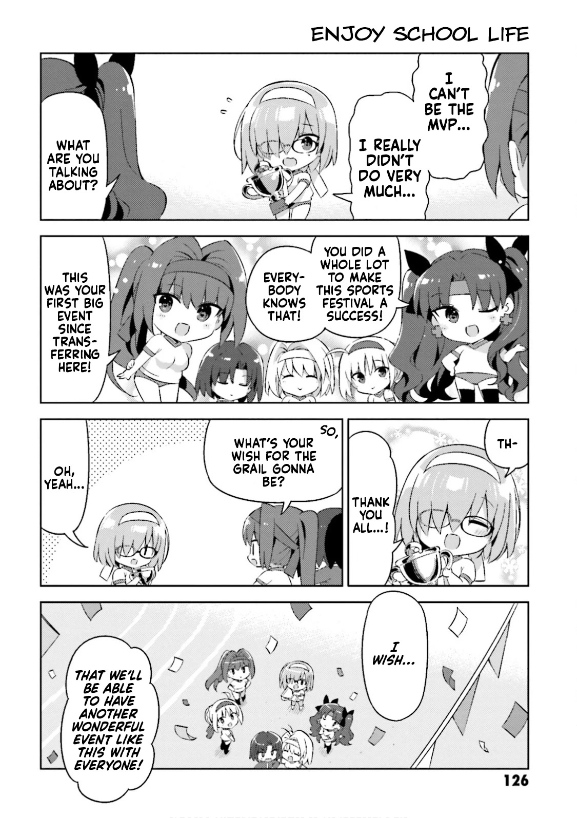 Type-Moon Gakuen - Chibi Chuki! Chapter 34 page 10 - Chapter 34: 34th Period: Sports Day (Part 3)