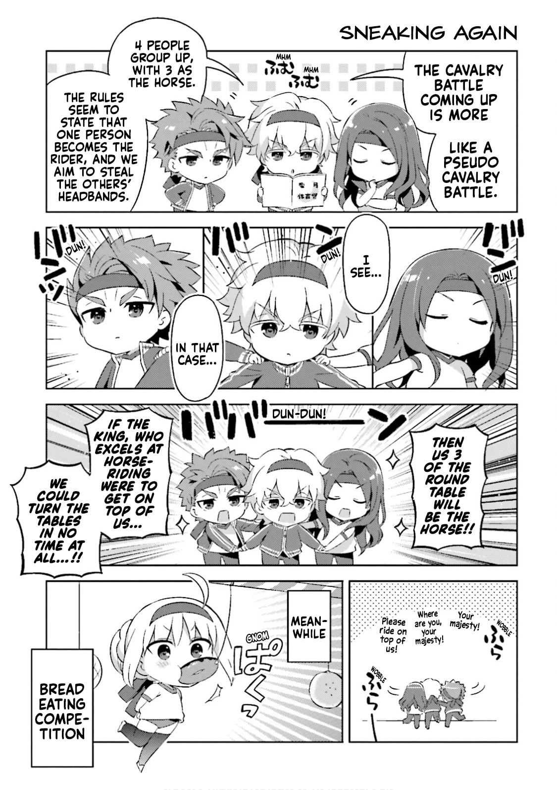 Type-Moon Gakuen - Chibi Chuki! Chapter 34 page 3 - Chapter 34: 34th Period: Sports Day (Part 3)