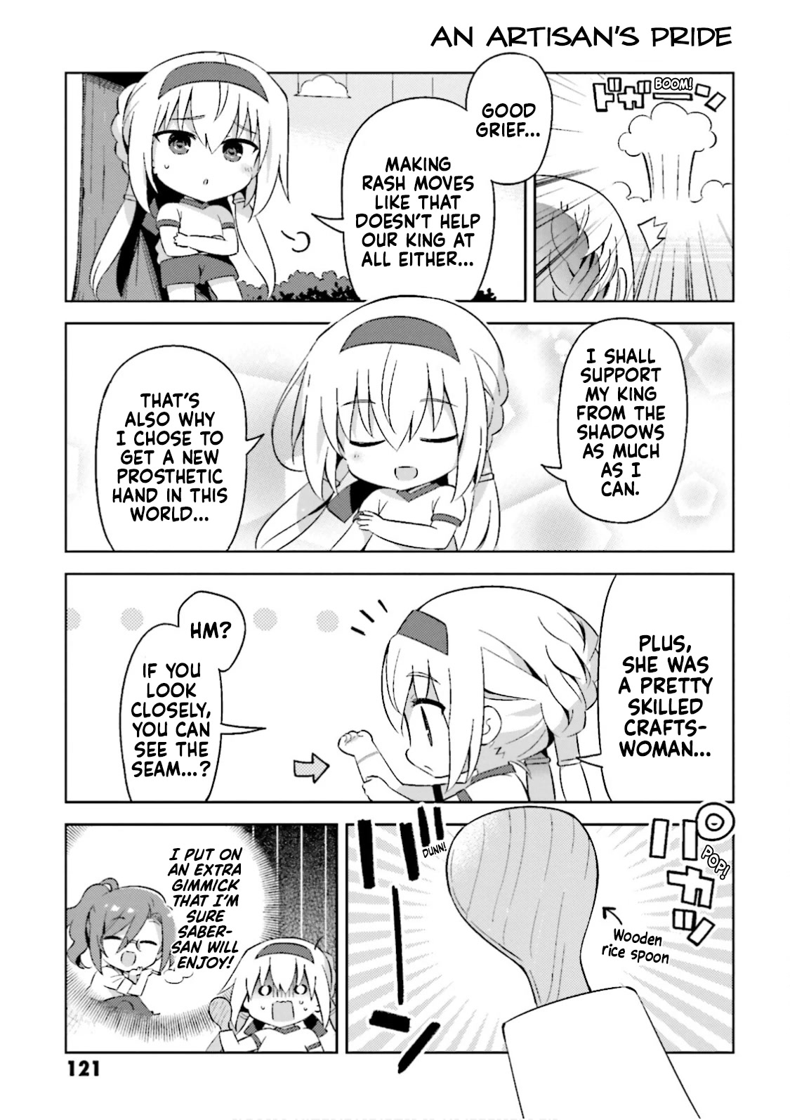 Type-Moon Gakuen - Chibi Chuki! Chapter 34 page 5 - Chapter 34: 34th Period: Sports Day (Part 3)