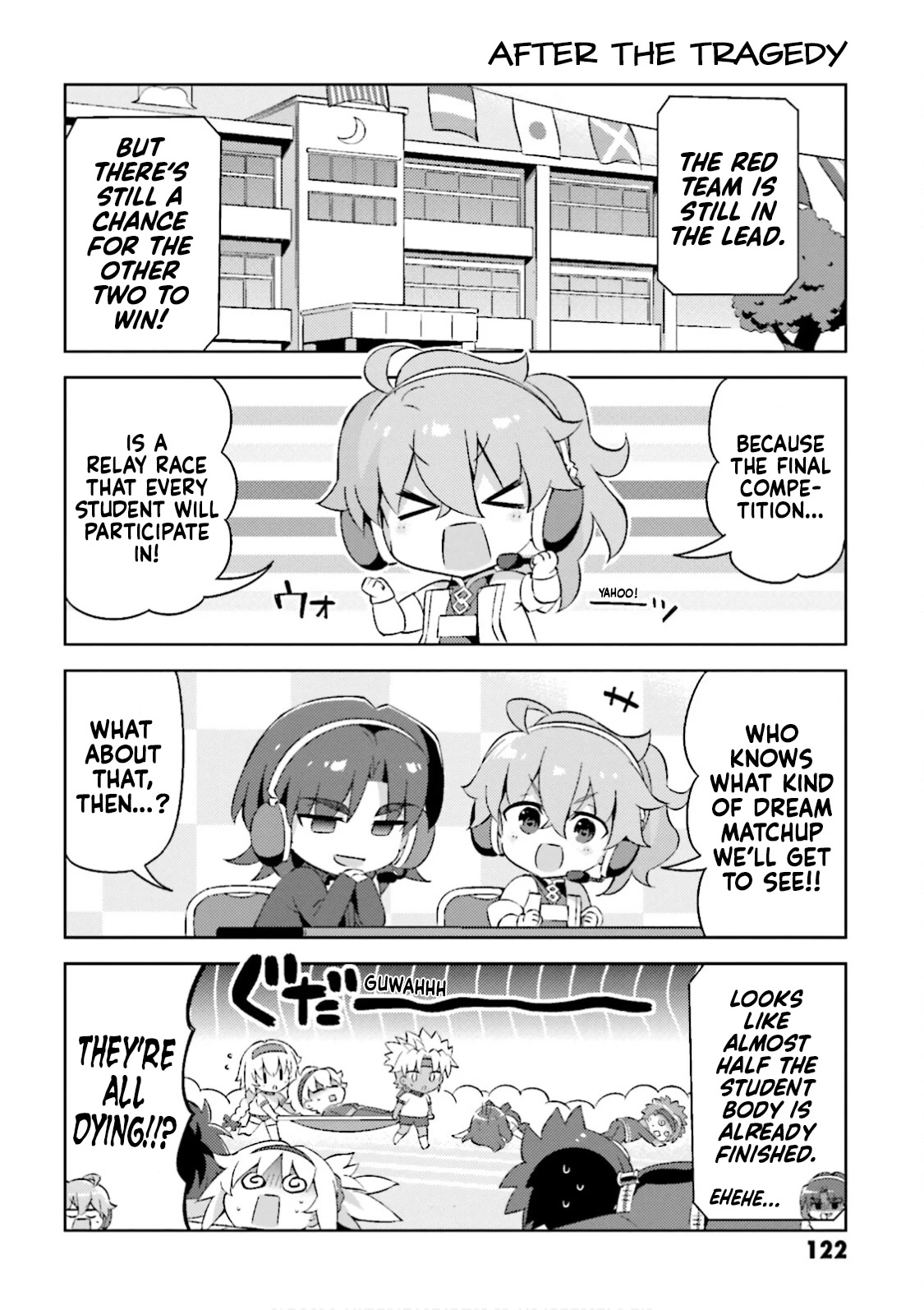 Type-Moon Gakuen - Chibi Chuki! Chapter 34 page 6 - Chapter 34: 34th Period: Sports Day (Part 3)