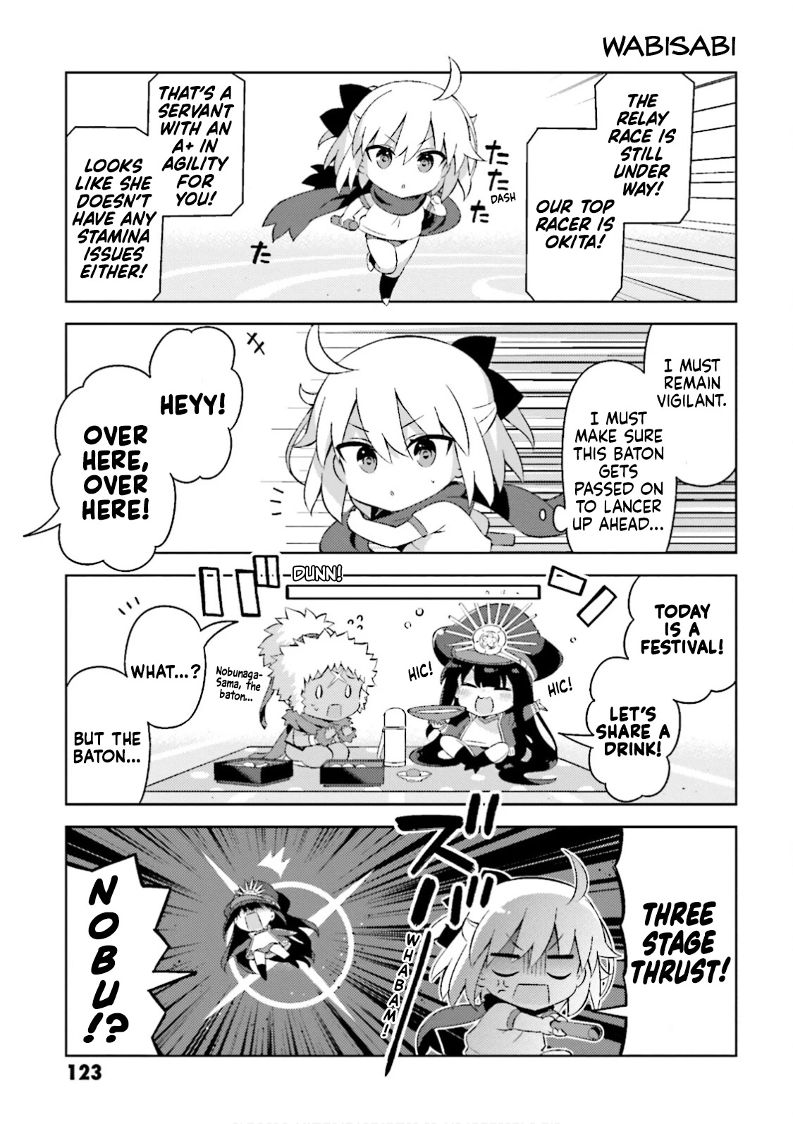 Type-Moon Gakuen - Chibi Chuki! Chapter 34 page 7 - Chapter 34: 34th Period: Sports Day (Part 3)
