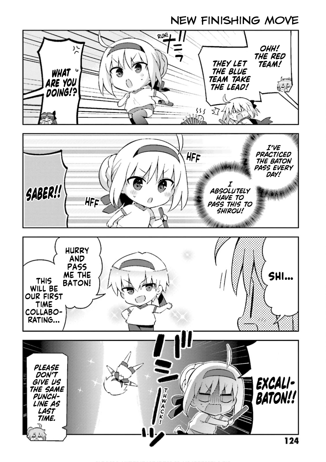 Type-Moon Gakuen - Chibi Chuki! Chapter 34 page 8 - Chapter 34: 34th Period: Sports Day (Part 3)