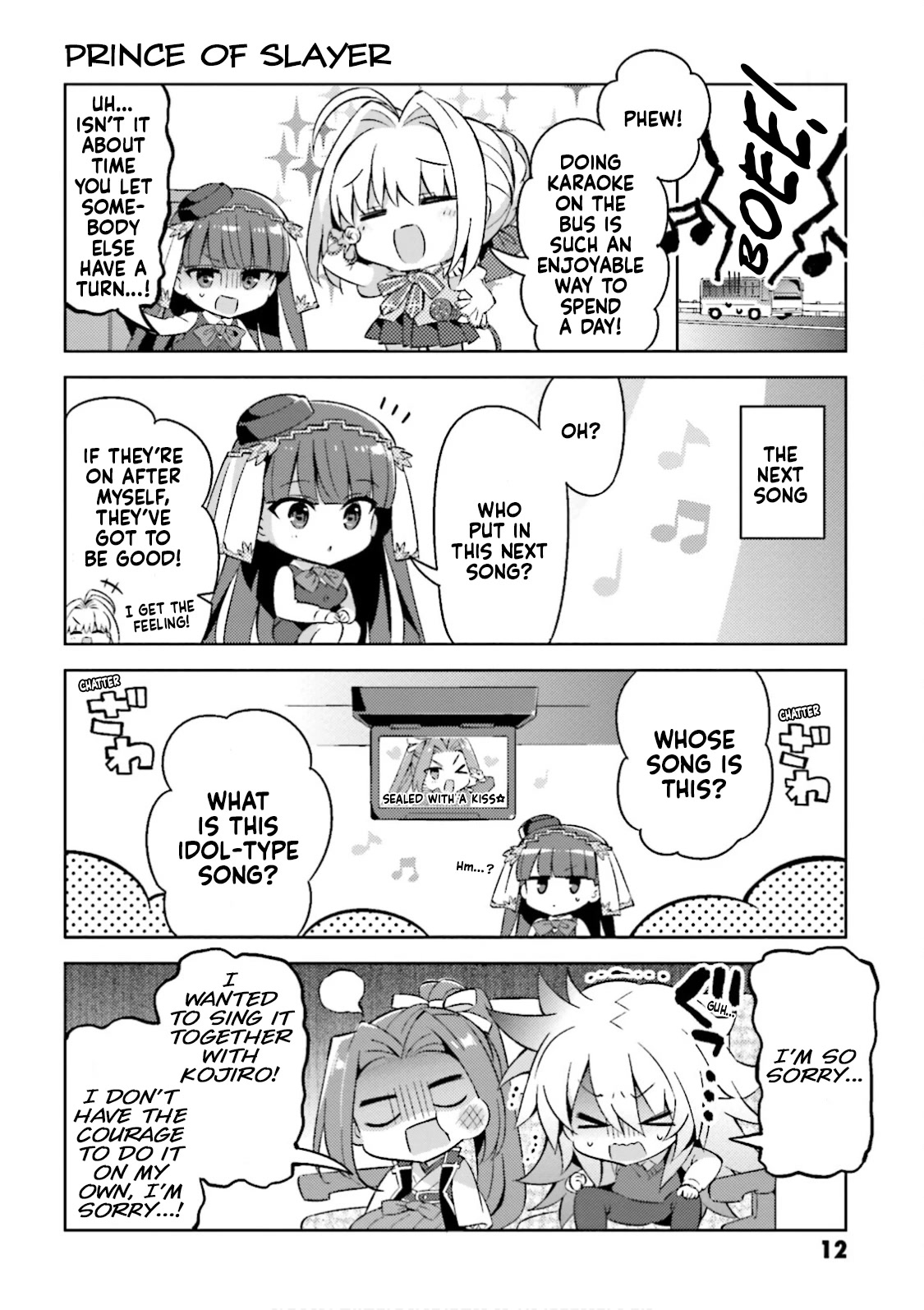 Type-Moon Gakuen - Chibi Chuki! Chapter 35 page 13 - Chapter 35: 35th Period: Fall Field Trip (Part 1)