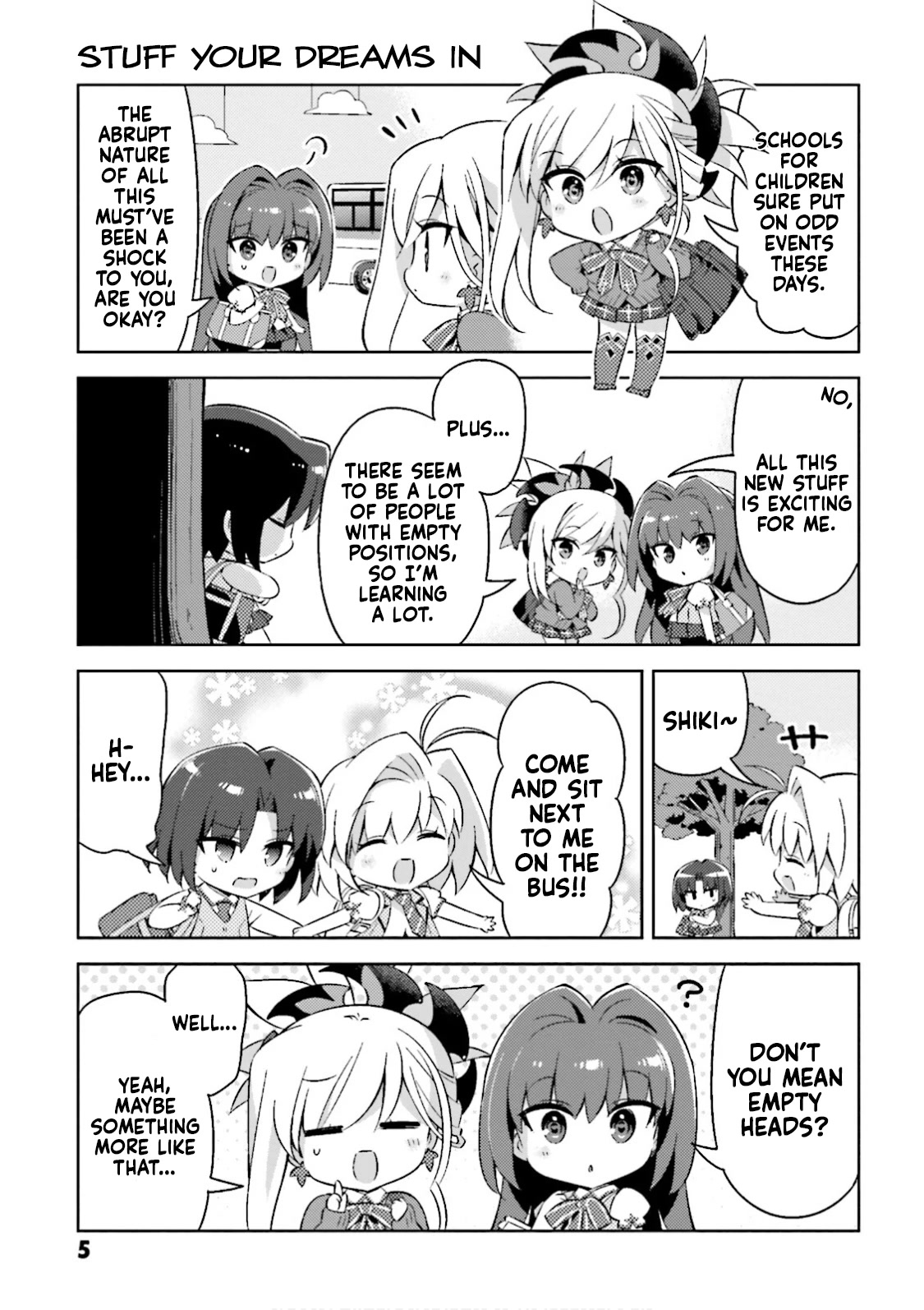 Type-Moon Gakuen - Chibi Chuki! Chapter 35 page 6 - Chapter 35: 35th Period: Fall Field Trip (Part 1)