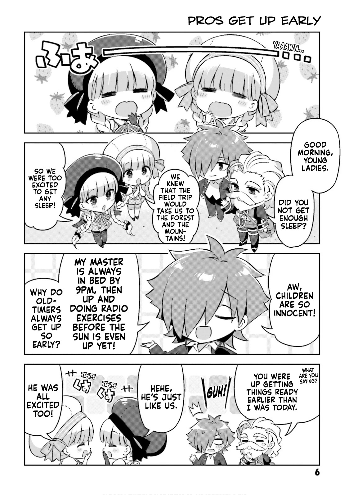 Type-Moon Gakuen - Chibi Chuki! Chapter 35 page 7 - Chapter 35: 35th Period: Fall Field Trip (Part 1)