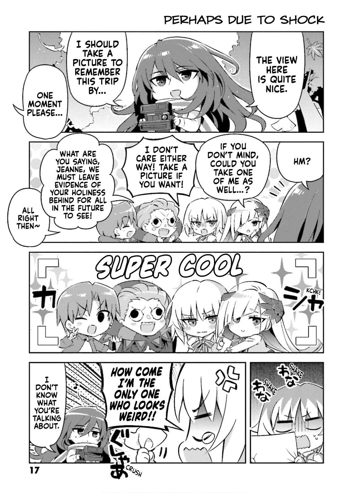 Type-Moon Gakuen - Chibi Chuki! Chapter 36 page 3 - Chapter 36: 36th Period: Fall Field Trip (Part 2)