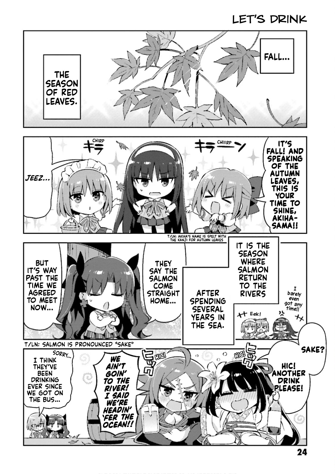 Type-Moon Gakuen - Chibi Chuki! Chapter 37 page 2 - Chapter 37: 37th Period: Fall Field Trip (Part 3)