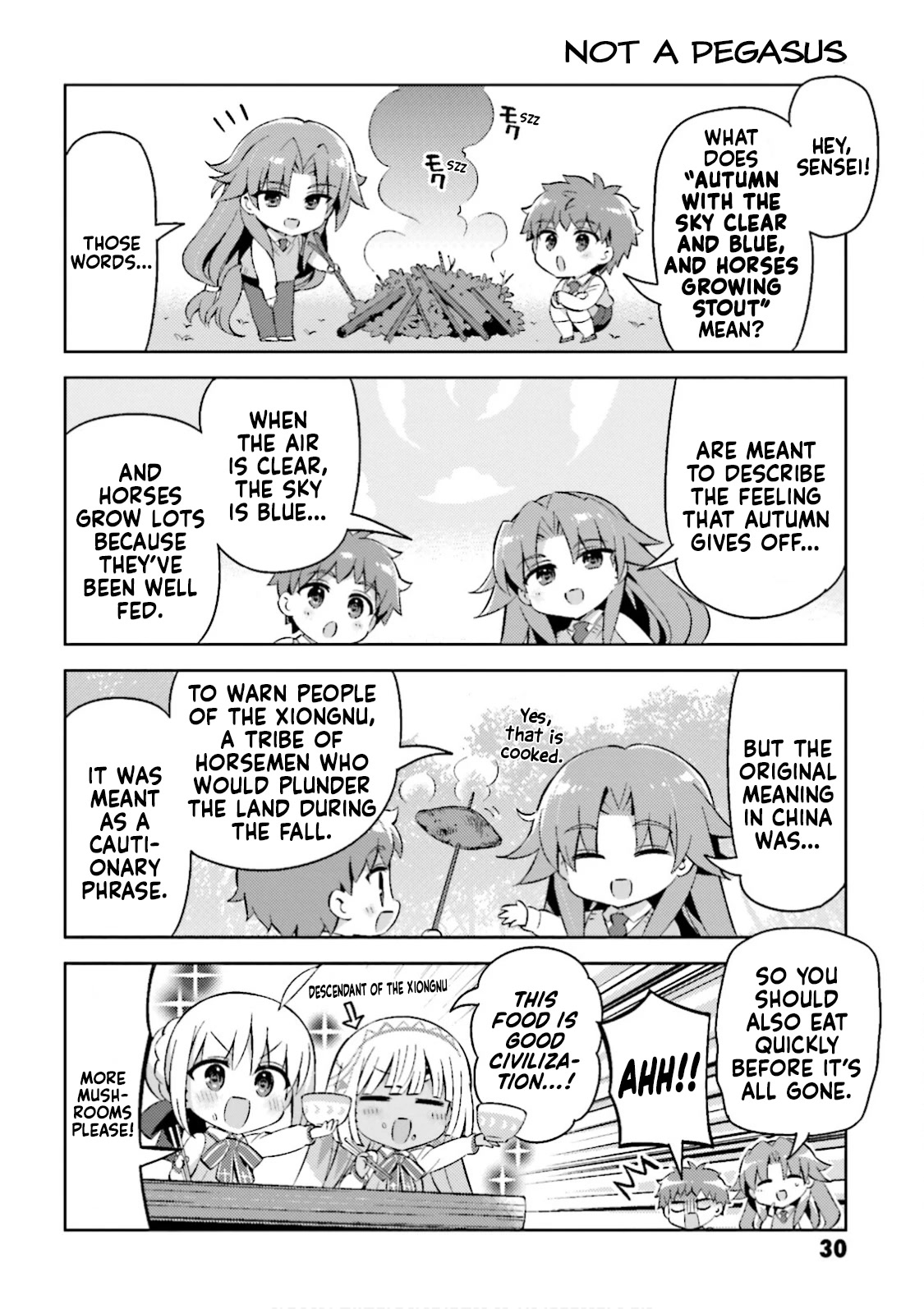 Type-Moon Gakuen - Chibi Chuki! Chapter 37 page 8 - Chapter 37: 37th Period: Fall Field Trip (Part 3)