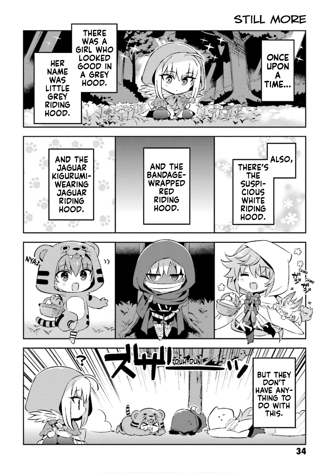 Type-Moon Gakuen - Chibi Chuki! Chapter 38 page 2 - Chapter 38: 38th Period: Hood-chan