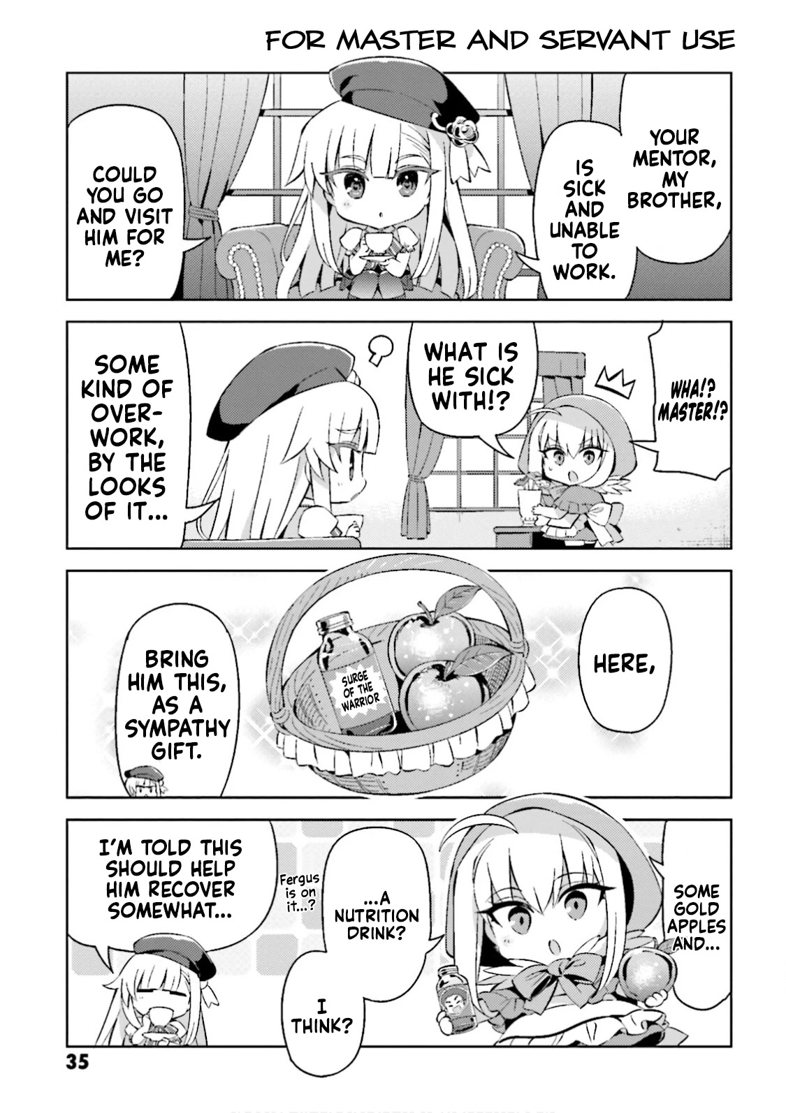 Type-Moon Gakuen - Chibi Chuki! Chapter 38 page 3 - Chapter 38: 38th Period: Hood-chan