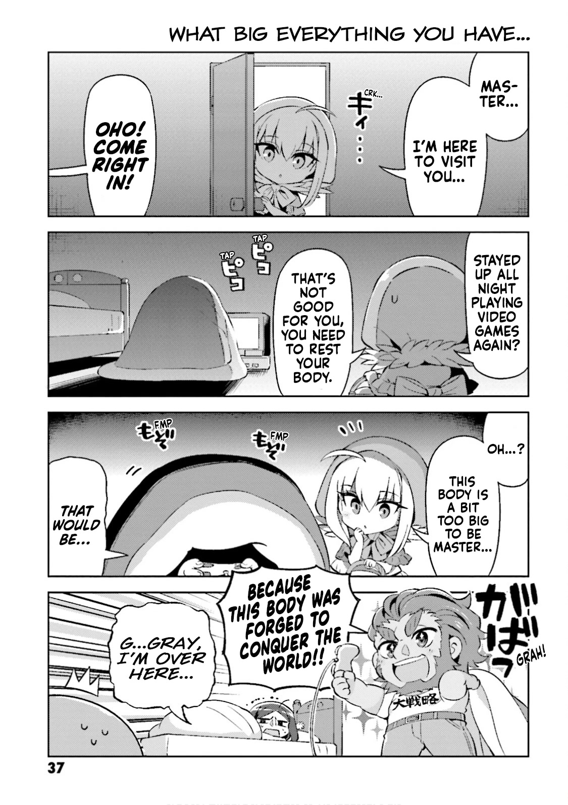 Type-Moon Gakuen - Chibi Chuki! Chapter 38 page 5 - Chapter 38: 38th Period: Hood-chan