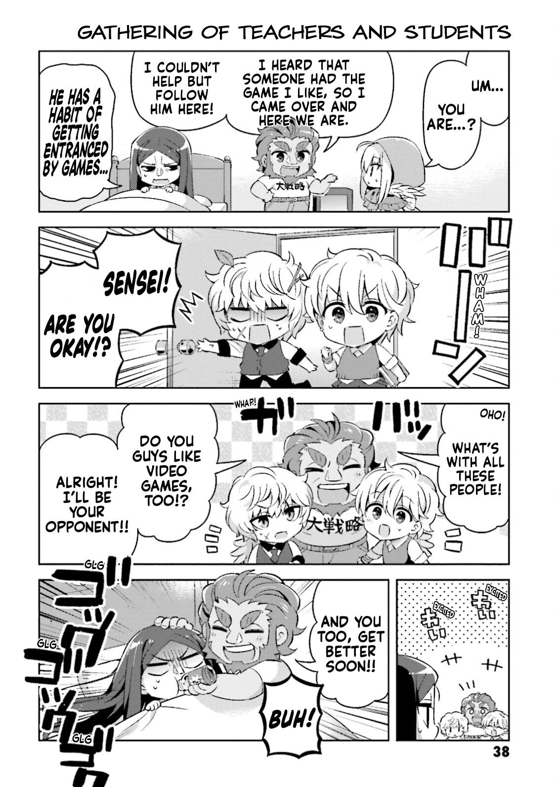 Type-Moon Gakuen - Chibi Chuki! Chapter 38 page 6 - Chapter 38: 38th Period: Hood-chan