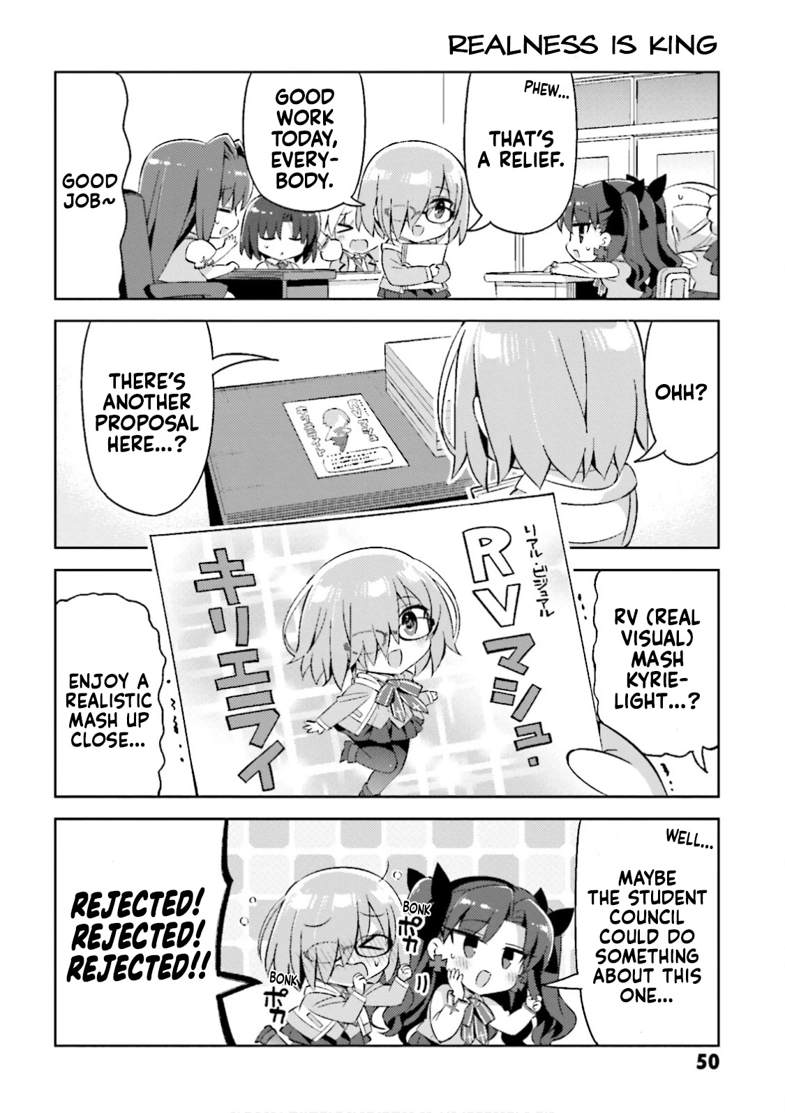 Type-Moon Gakuen - Chibi Chuki! Chapter 39 page 10 - Chapter 39: 39th Period: Time For The Culture Festival