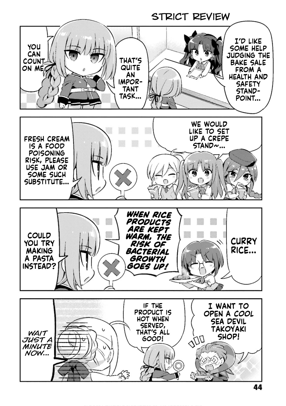 Type-Moon Gakuen - Chibi Chuki! Chapter 39 page 4 - Chapter 39: 39th Period: Time For The Culture Festival