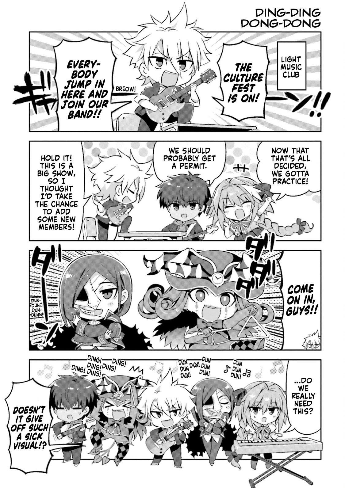 Type-Moon Gakuen - Chibi Chuki! Chapter 39 page 7 - Chapter 39: 39th Period: Time For The Culture Festival