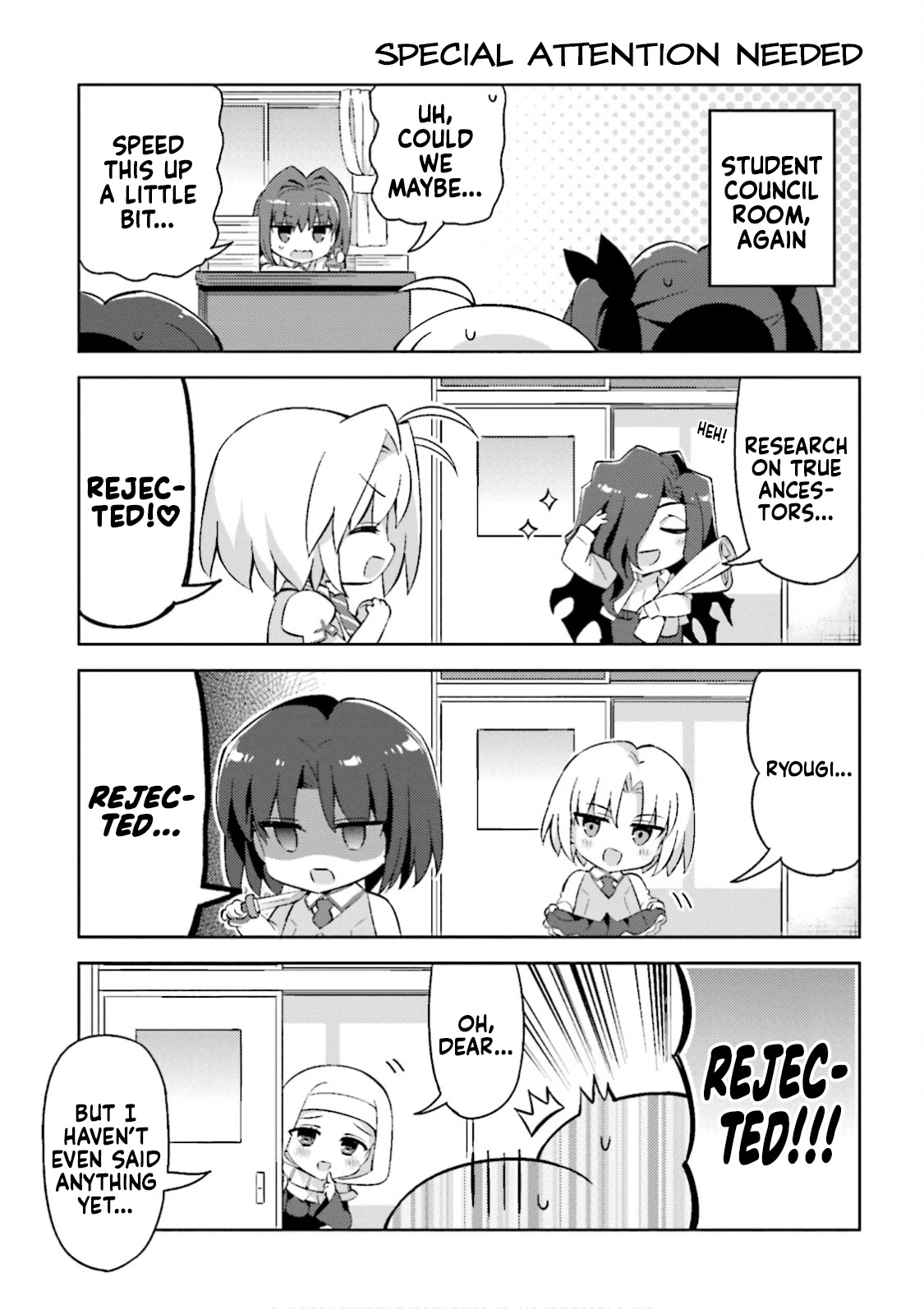 Type-Moon Gakuen - Chibi Chuki! Chapter 39 page 9 - Chapter 39: 39th Period: Time For The Culture Festival