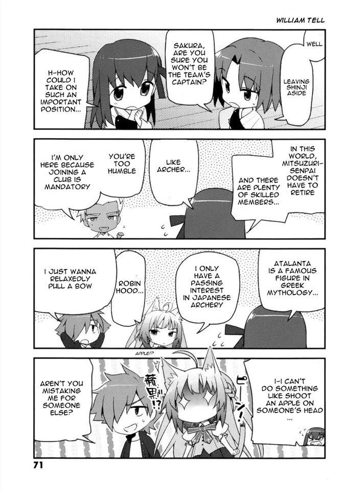 Type-Moon Gakuen - Chibi Chuki! Chapter 4 page 13 - Chapter 4: Refreshing Youth