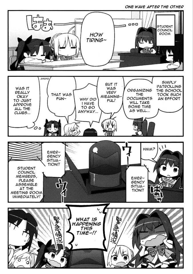 Type-Moon Gakuen - Chibi Chuki! Chapter 4 page 16 - Chapter 4: Refreshing Youth